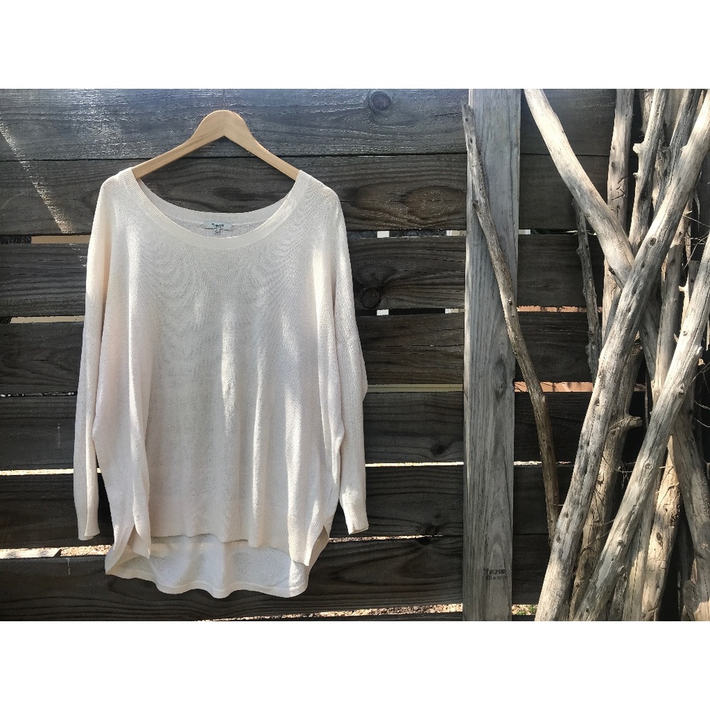 Madewell Oversized Breezy Pullover Sweater Top L